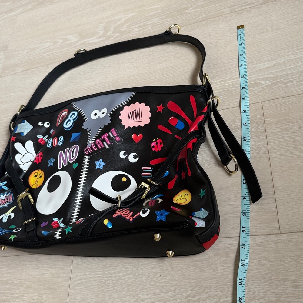 Eye Theme Colorful Graphic Shoulder Bag - Picture 5 of 12
